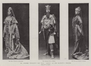 Stephen Phillipss New Play, Herodes, no Teatro Her Majestys de English Photographer