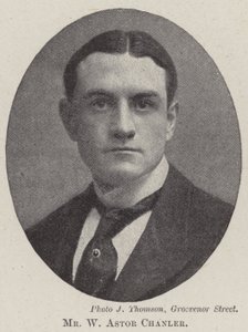 Sr. W Astor Chanler de English Photographer
