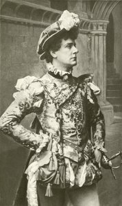 Sr. William Terrisi como Claudius (rotogravura) de English Photographer