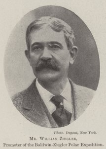 Sr. William Ziegler, Promotor da Expedição Polar Baldwin-Ziegler de English Photographer