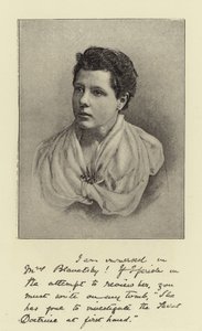 Mrs Annie Besant de English Photographer