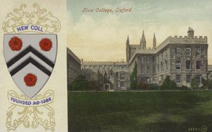 New College, Oxford (foto a cores) de English Photographer
