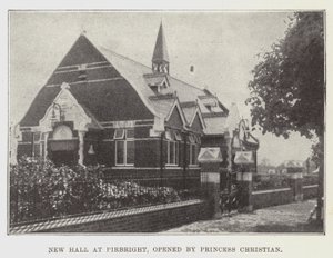 New Hall em Pirbright, inaugurado pela princesa Christian de English Photographer