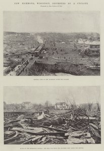 New Richmond, Wisconsin, destruído por um ciclone