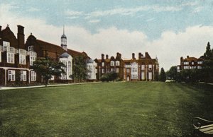Newnham College, os três salões de English Photographer