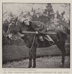No Warpath, o mais recente retrato de Dan Leno de English Photographer