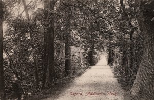 Oxford, Addisons Walk (foto a p/b) de English Photographer