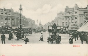 Oxford Circus, em Londres de English Photographer