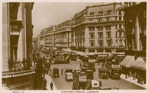 Oxford Circus, em Londres de English Photographer