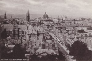 Oxford da torre de Magdalen de English Photographer