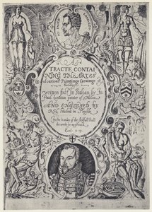 P Lomazzo, A Tracte containing the Artes of Cureous Paintinge, Tr R Haydock, J Barnes, Oxford 1598 (fotografia a preto e branco) de English Photographer