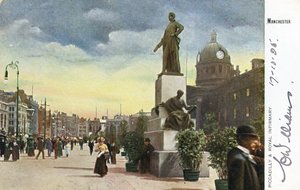 Piccadilly e Royal Infirmary, Manchester de English Photographer