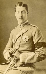 Retrato do Príncipe Albert Victor de Gales. (foto) de English Photographer