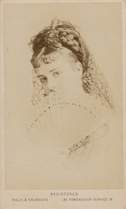 Retrato da prostituta Mabel Gray de English Photographer