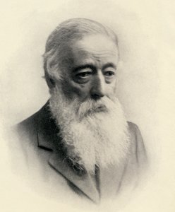 Retrato do autor, ilustração de &39;Passages From Arabia Deserta&39; de Charles Montagu Doughty, publicado em 1931 (lito)