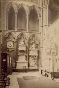 Postal da Abadia de Westminster de English Photographer