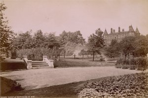 Postal com os Jardins do Templo Interno de English Photographer