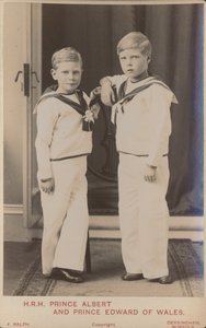 Prince Albert e Prince Edward of Wales de English Photographer
