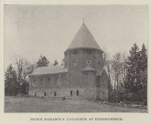 Mausoléu do Príncipe Bismarck em Friedrichsruh de English Photographer