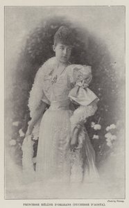 Princesa Helene d&39;Orleans (Duquesa de Aosta) de English Photographer