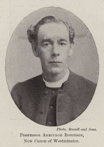 Professor Armitage Robinson, Novo Cânone de Westminster de English Photographer