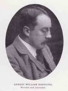 Homens proeminentes de Londres: Ernest William Hornung (foto a p/b) de English Photographer