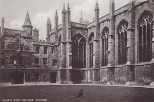 Quadrangle New College, Oxford de English Photographer
