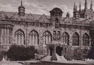 Quadrilátero Oriel College, Oxford de English Photographer