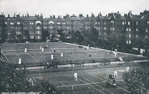 Jardins do Queens Club de English Photographer