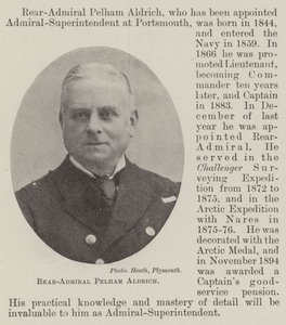 Contra-almirante Pelham Aldrich de English Photographer