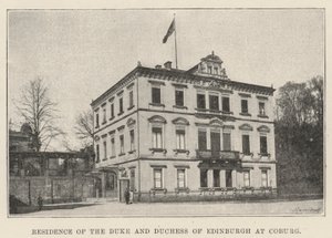 Residência do duque e duquesa de Edimburgo em Coburg de English Photographer