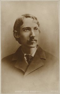 Robert Louis Stevenson (1850-1894), romancista escocês, poeta e escritor de viagens de English Photographer