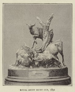 Royal Ascot Hunt Cup, 1891 de English Photographer