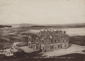Royal e Antiga Golf Club House e Links, St Andrews de English Photographer
