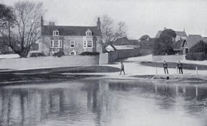 Casa de Rudyard Kipling, Rottingdean (foto a p/b) de English Photographer