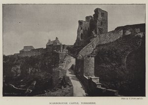 Castelo de Scarborough, Yorkshire de English Photographer