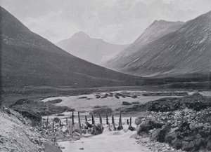Escócia: Glen Sannox, Ilha de Arran (foto a p/b) de English Photographer