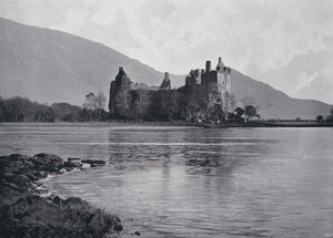 Escócia: Castelo de Kilchurn (foto a p/b) de English Photographer