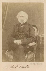 Sir D Brewster de English Photographer
