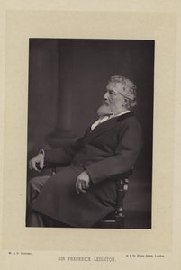 Sir Frederick Leighton de English Photographer