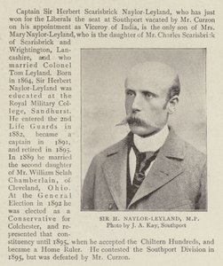 Sir H Naylor Leyland, MP de English Photographer
