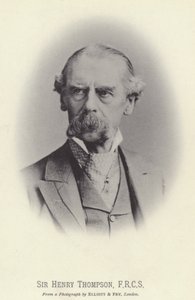 Sir Henry Thompson, FRCS (fotografia a preto e branco) de English Photographer