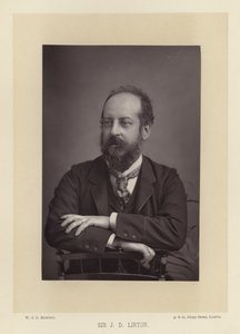 Sir James Dromgole Linton, aguarelista de English Photographer