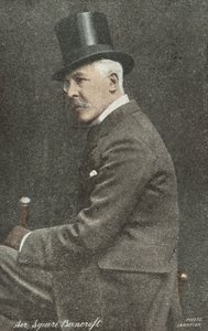 Sir Squire Bancroft (fotografia a cores) de English Photographer