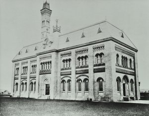 Esgoto do emissário do sul, Crossness: exterior, 1865 de English Photographer