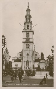 Igreja de St Clements Danes, Londres de English Photographer