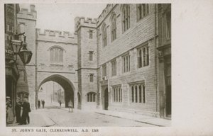 Portão de St Johns, Clerkenwell, Londres de English Photographer