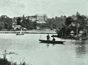 Estrela e casa de liga, Richmond Hill, Richmond: visão geral, 1895 de English Photographer