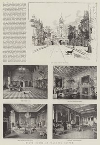 State Rooms em Warwick Castle