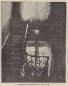 Colégio Strathearn, a Escadaria (gravura) de English Photographer